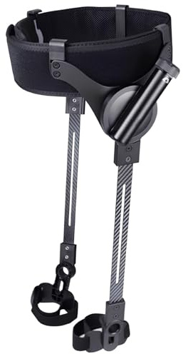 Bionic Body Power Walking Aids,Movimiento Natural Cadera/Rodilla,Peso Ligero,3 Niveles Ajustables,Funciona Sin Necesidad de Carga,Exoesqueleto para Caminar,Bothlegs-S