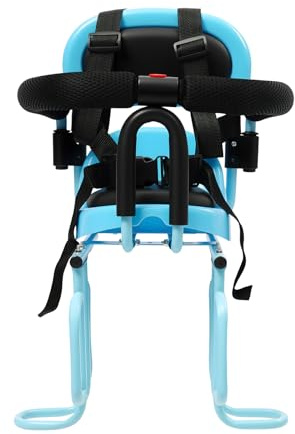 Siège de vélo pour enfant arrière, amovible, pour enfants de 6 mois à 6 ans, siège porte-bagages pour grands enfants, VTT, vélos électriques, bleu