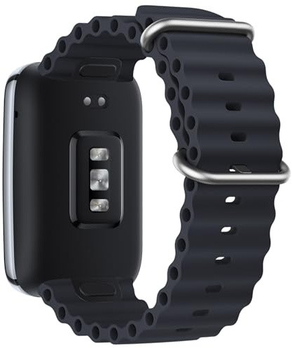 Ocean Loop-band för Apple Watch ultramjukt andningsbart elastiskt sportband i silikon, kompatibelt med serie 11/10/9/8/7/SE/6/5 (49 mm 45 mm 44 mm 42 mm 41 mm 40 mm 38 mm), 41 40 38 42mm(S10), Acetat