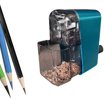 Artist Pencil Sharpener for Colored, Charcoal, Sketching & Writing Pencils – Creates Sharp Tips for 6.5mm-8mm Art Pencils