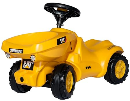 Rolly Toys 132249 - Rutscher rollyMinitrac Cat Dumper, gelb