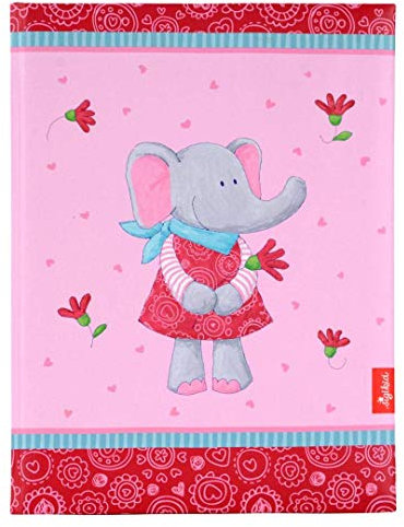 goldbuch Babytagebuch, Ele Bele, 21 x 28 cm, 44 illustrierte Seiten, Kunstdruck laminiert, Rosa, 11123