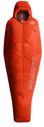 Mammut Protect Down Bag -18C SFY orange L=180-195cm
