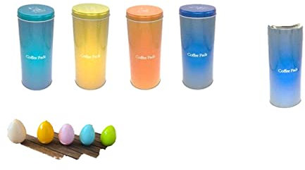 James Premium Aufbewahrung kaffeepads - Kaffeepaddose hält die Pads länger frisch - Pad Dose für Senseo Pads - Vorratsdose für Kaffeepads - Plus Padheber NEU Edelstahl