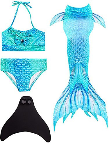 shepretty meerjungfrauenflosse mädchen,4PC，xiaoheiDH06-130