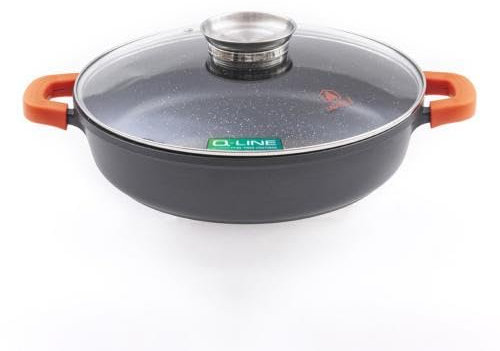 Sautoir noir 32cm revêtement céramique - RobuCook