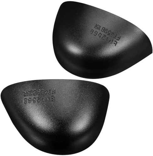 FONDOTIN Protector Punta Zapatos de Acero Cubiertas de Seguridad Resistentes Aplastamientos y Perforaciones para Botas y Zapatos de Trabajo Protección Laboral para Construcción y Almacenes