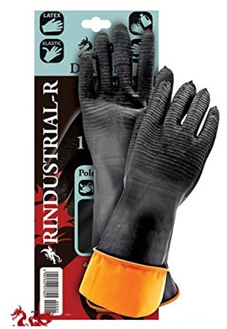 Gummihandschuhe Lang 60 cm aus Naturlatex,Arbeitshandschuhe Latexhandschuhe