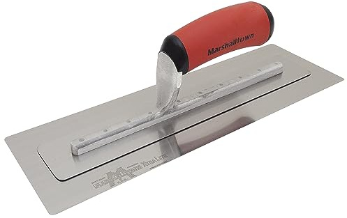 Marshalltown PermaFlex Finishing Trowels, DuraSoft Handle Material, 330mm Length, 110mm Width, Made in The USA, PF13D