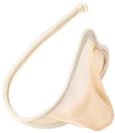 ranrann C string sexig herr transparent öppen tanga mesh C-string bulge påse thong mini slip jockstrap gay underkläder ficka penis trosor underkläder, Naturen, One size