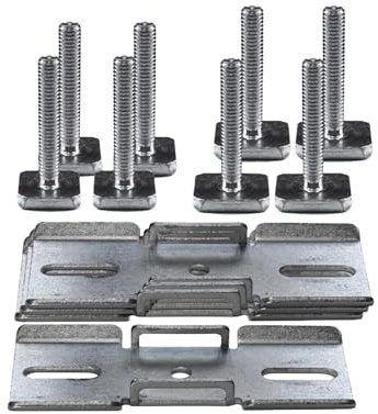 Menabo T-Nut Adapter Satz kompatibel mit Dachbox Mania 320 Marathon Befestigung 12x