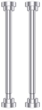 Sharplace 2 pièces Supports d'évier sous plan pieds d'évier Supports d'évier Support de lavabo Stable réglable pour lavabo de cuisine salle de bain, 55cm à 85cm