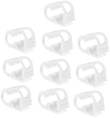 VILLFUL 10pcs Silicone Hose Water Flow Control Tube Clips Valve for Tubing Securement in Plumbing and Applications