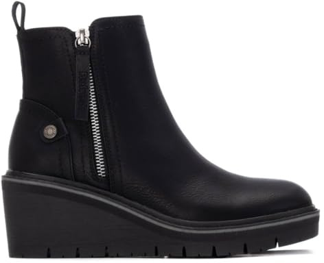 REFRESH - Botín Mujer Negro - Calzado Cómodo y Versátil - Moda casual - Modelo 17320402 (Talla 39)