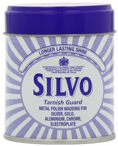 Silvo Metal Polish Wadding 75ml for Silver, Gold, Aluminium & Chrome