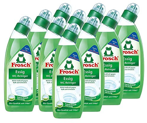 Frosch WC Essig Reiniger 10er Pack, (10x750 ml)