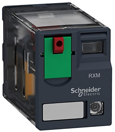 RELÉ MINIATURA +LED 12A 2NANC 48VAC