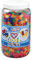 Hama Perlen 8542 Bügelperlen Dose mit ca. 1.400 bunten Maxi Bastelperlen mit Durchmesser 10 mm im Neon Mix, kreativer Bastelspaß für Groß und Klein