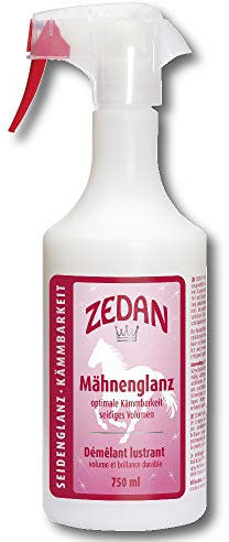 ZEDAN Mähnenglanz 750 ml Mähnenspray Striegel Mähnenstriegel Schweifpray Shampoo