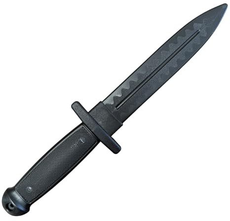 E-BOGU Black Polypropylene Training Tactical Knife (12)