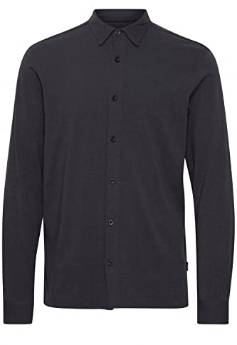 Indicode IDPlaton Men's Casual Shirt Jersey Shirt with Kent Collar Made of High-Quality Cotton Material