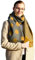 Soul-Cats Super kuscheliger Winterschal Stola Schultertuch Schal flauschig oversized, Farbe: senfgelb