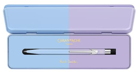 Caran d'Ache Tryckblyertspennor blyhållare 849™ PAUL SMITH Sky Blue & Lavender Purple – begränsad upplaga. MF0844.339