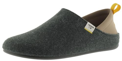 victoria Zapatillas de casa Cerradas Norte 1081115 | Fieltro Reciclado & Pieza Trasera Neopreno para Adulto Unisex