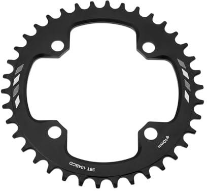 SG Store 1PC 38T Schmales Breites Kettenblatt 104 BCD Bike Single Single Kettenblatt Kompatibel mit Bosch Gen 1 3 Und Kompatibel mit Brose E-Bike