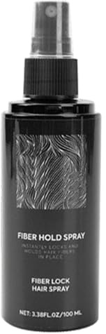 Spray di fissaggio per capelli sparsi e capelli sfusi da 100 ml, spray per capelli per un fissaggio perfetto delle fibre di capelli – Fiberhold Spray – Fibre Hair Fibre – fissatore per fibre capillari