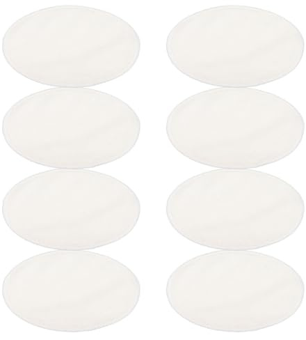 Hemobllo 8 Pcs Washable Nursing Pads for Women Made of Soft Cotton, Reusable and Leak-Proof Breast Pads Suitable for Postpartum and Breastfeeding Use