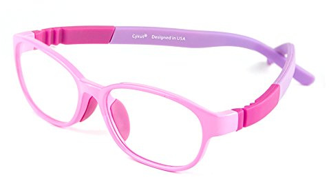 Cyxus Kids Blue Light Blocking Glasses Computer Game Spring Hinges Eyeglasses for Boys Girls Age 6-15