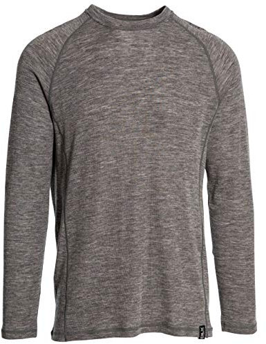 Trespass Herren Merino-Baselayer-Top Wexler (XL) (Dunkelgrau meliert)