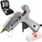 Mini Hot Glue Gun Kit: DEKO 60/100w Dual Power Hot Glue Gun Fast for Crafting,Small Glue Gun with 25 Glue Sticks for School Kids Hobby DIY Arts Card Sealing Glass Fabric Metal Wood Plastic Home Repair