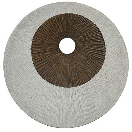 Screen Gems Round Double Layer Ribbed Finish Wall Decor, 19 x 2.56-Inch