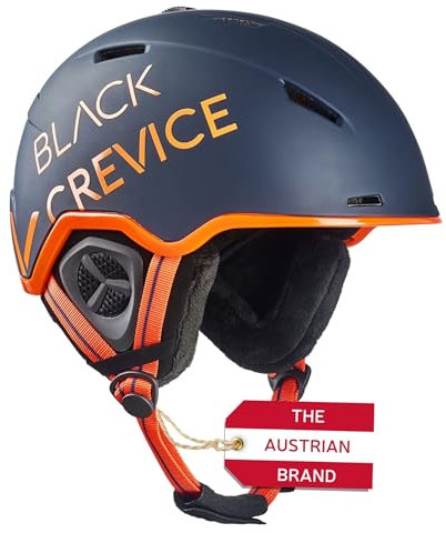 Black Crevice Skihelm Vail, matt Navy/orange, M (55-58 cm)…