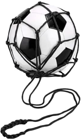 Genérico Bolsas De Red para Pelotas, Bolsa De Red De Voleibol, Bolsas De Bolas De Malla, Bolsa De Red De Bolas, Bolsa De Pelota De Malla De Fútbol, Almacenamiento De Voleibol De Fútbol, Negro