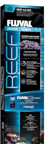 Fluval LED Reef 4.0, Marine Aquarium Lighting with Bluetooth Mesh, 32W / 60cm