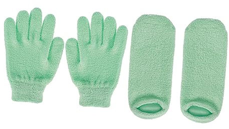 VINTORKY 2paires De Soins De Beauté Gel Spa Pour Mains Et Exfoliants Et Hydratants Couvre