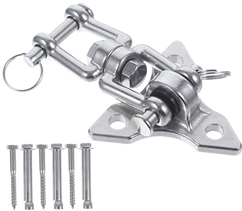 HEMOTON Support De Balançoire Résistant à Usure pour Hamac Crochet De Plafond Intérieur Extérieur Fourniture De Balançoire Facile à Installer