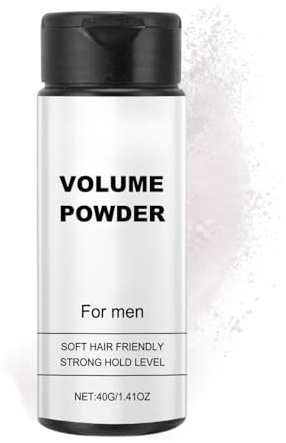 Texturpuder für Männer Mit Natürlichen Inhaltsstoffen,Volumen Puder Haare für Männer,Hair Styling Powder,Sofort Mehr Textur und Volumen, Leicht Aufzutragen,Matte Textur, Lang Anhaltender Halt