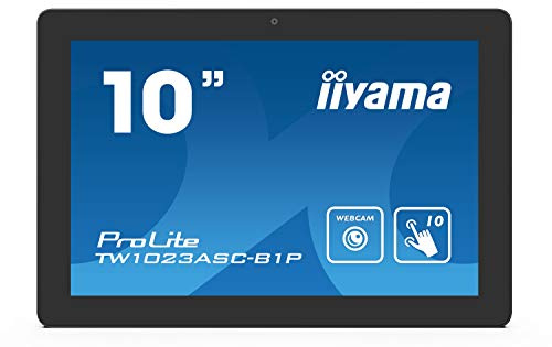 iiyama Prolite TW1023ASC-B1P Moniteur à écran Tactile 25,6 cm (10.1) 1280 x 800 Pixels Plusieurs Pressions Multi-utilisateur Noir