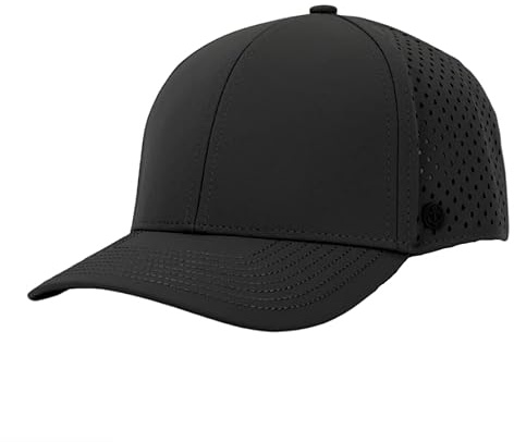 ANKOR Performance Hat - Water Resistant UPF 50 Lightweight Men’s Baseball Cap | Men’s Hat for Workout, Outdoor, Beach, Sports (Black)