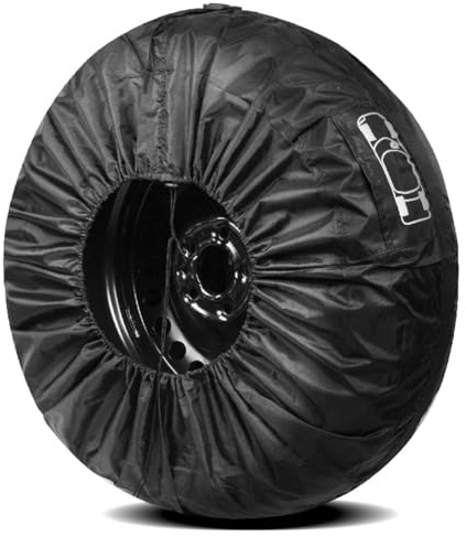 Cubierta de protección para neumáticos de repuesto de coche, bolsa de almacenamiento de 19 a 23 pulgadas