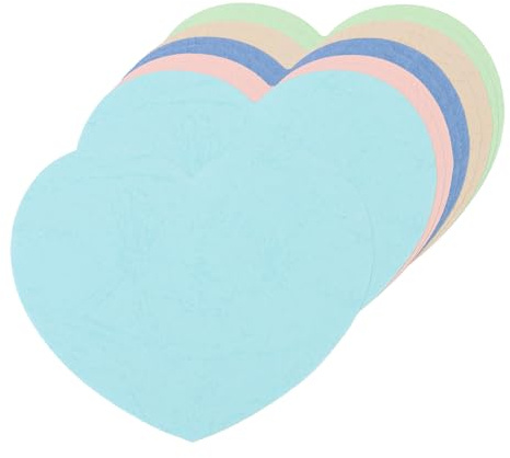 QUARKZMAN 100Pcs Cœurs en Papier Découpés 2,5 Pouces Assortiment de Cœurs Découpés pour Le Bulletin de la Classe de la Saint-Valentin, Bleu, Vert, Rose