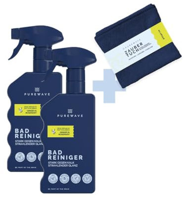 PUREWAVE 2-in-1 Badreiniger – Effektive Reinigung, pflanzliche Formel & Frischer Duft