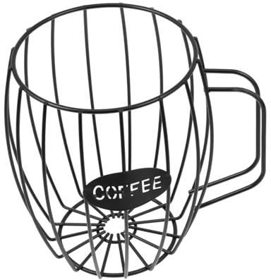 CONGARTENO Portacapsule con Design Intagliato Contenitore per Cialde da per e