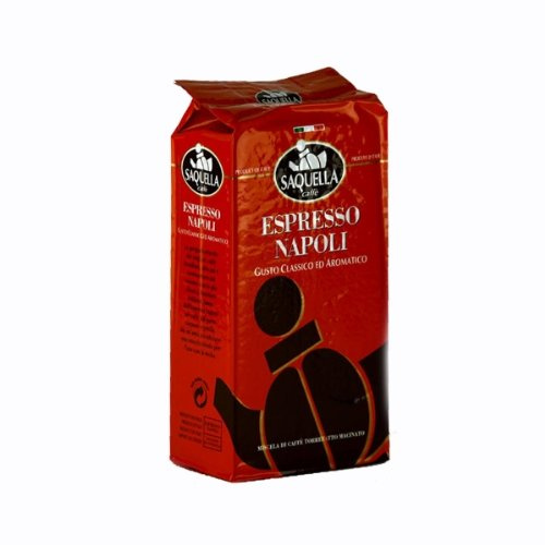 Saquella Espresso NAPOLI 250 gr gemahlen Vakkum
