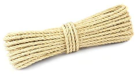 20m Natural sisal Rope 10mm