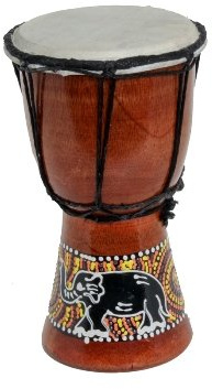 20cm Kids Djembe Bongo Elephant Drum